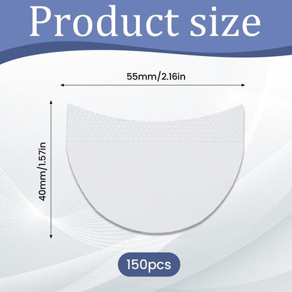 Larrel 150-Piece Eyeshadow Shields: Lint-Free Under Eye Patches for Flawless Makeup Application