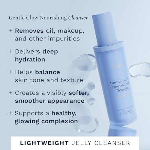 City Beauty Gentle Glow Nourishing Cleanser - 5 oz Lightweight Jelly Hydrating Face Wash for All Skin Types, Removes Oil, Makeup & Impurities, Ceramide Complex & Apple Extract for Glowing Skin - görsel 6