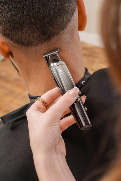 Andis 562888 Slimline Pro II Cordless Beard and Hair Trimmer - Lithium-Ion, 4 Attachment Combs, Lightweight, Powerful Motor, Black Avelisse