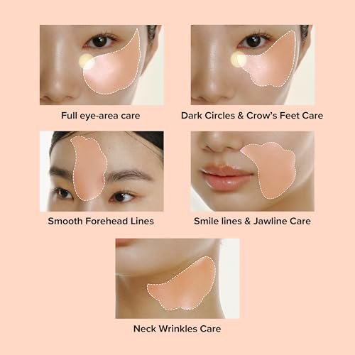 Beauty of Joseon Revive Under Eye Patch Retinal Ginseng - 60 Sheets (30 Pairs) for Puffy Eyes, Dark Circles, and Fine Lines | Collagen Peptide Korean Skincare for Women and Men Avelisse