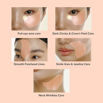 Beauty of Joseon Revive Under Eye Patch Retinal Ginseng - 60 Sheets (30 Pairs) for Puffy Eyes, Dark Circles, and Fine Lines | Collagen Peptide Korean Skincare for Women and Men Avelisse