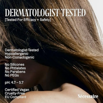 Nécessaire Rosemary Serum for Hair Growth – Denser, Fuller, Healthier Hair – 70% Rosemary Water, Oil, Extract + 5% Capixyl™ – Vegan, Quick-Dry, No Residue – 1 fl oz Avelisse
