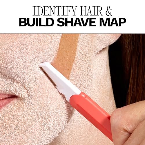 Jill Hair Identifying Spray for Dermaplaning & Facial Hair Prep - Highlights Fine Peach Fuzz & Stubble for Precise Shaving & Exfoliation, 2 fl oz - görsel 12