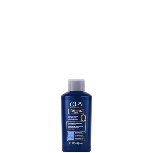 Felps Professional Omega Zero Resistance Nanoplastia Treatment - Zero Formaldehyde Hair Straightening with Macadamia Oil, 3.38 fl.oz Mini Avelisse