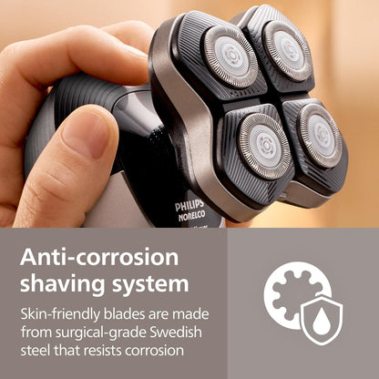Philips Norelco Genuine Replacement Heads for Head Shaver Pro HS5980, HS7980, HS9980 – 4-Pack Self-Sharpening ComfortCut Blades (HS740/40) Avelisse