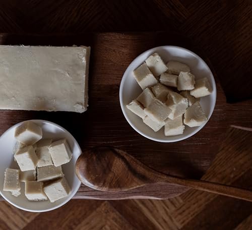 Nimba Foods Raw African Shea Butter Unrefined Bulk 1LB - 100% Pure for Soap Making, Body Butter, Skin, Hair, Eczema Avelisse