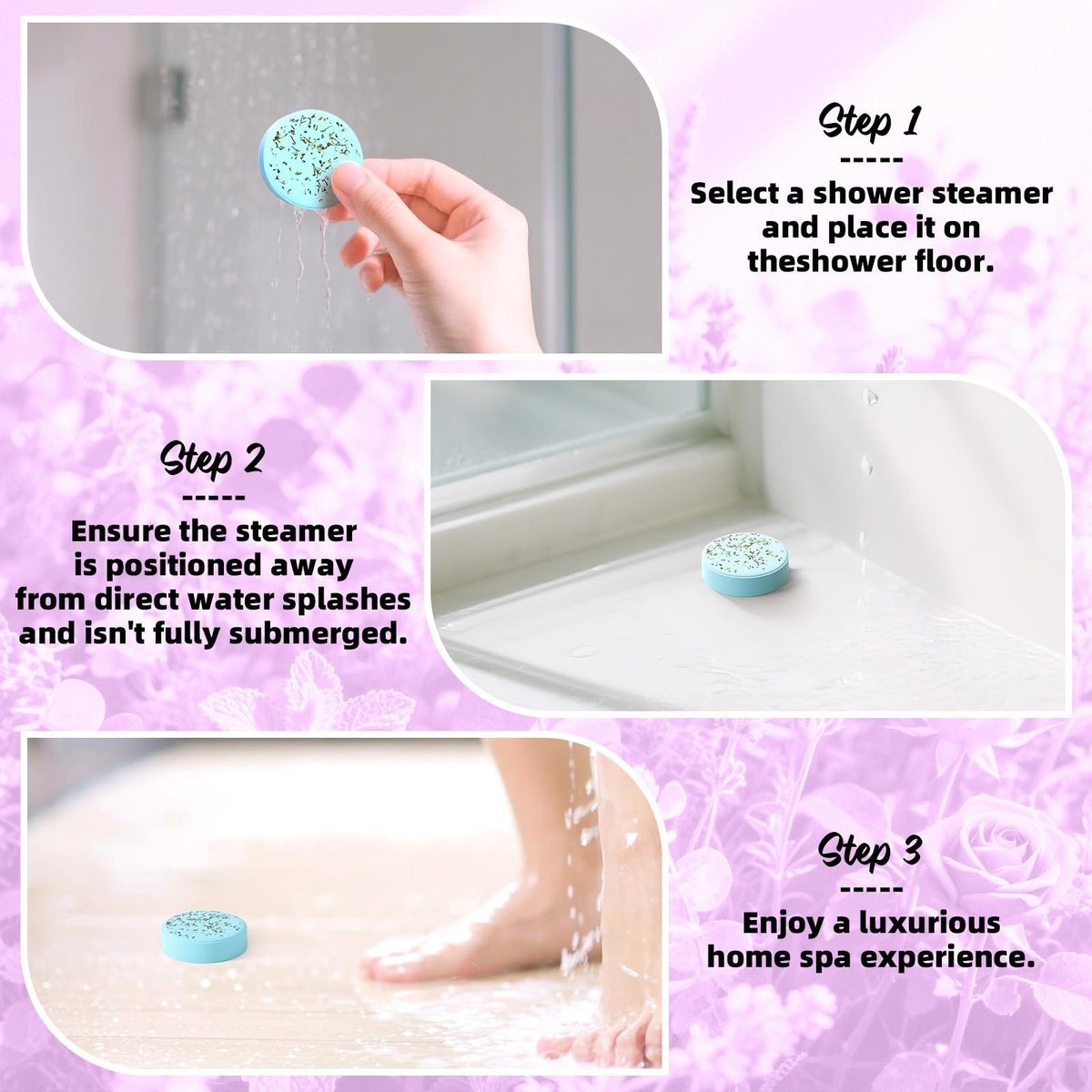 iukoien Shower Steamers Aromatherapy - 8 Pack Shower Bombs for Relaxation, Self Care, Home SPA with Natural Essential Oils, Gift for Women, Men, Mom, Him, Her Avelisse
