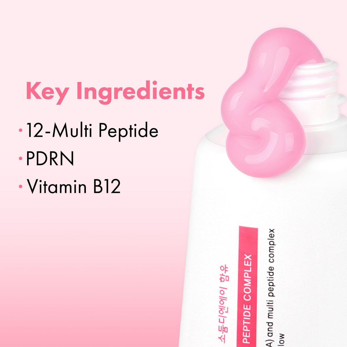 TOSOWOONG Real Pink PDRN Fit Salmon DNA Wrapping Mask - 12 Peptides & Hydrolyzed Collagen Peel Off Facial Mask for Elasticity, Firming, Moisturizing, Glow, Glass Skin - Korean Skincare, 50ml Avelisse
