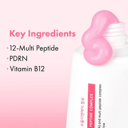 TOSOWOONG Real Pink PDRN Fit Salmon DNA Wrapping Mask - 12 Peptides & Hydrolyzed Collagen Peel Off Facial Mask for Elasticity, Firming, Moisturizing, Glow, Glass Skin - Korean Skincare, 50ml Avelisse