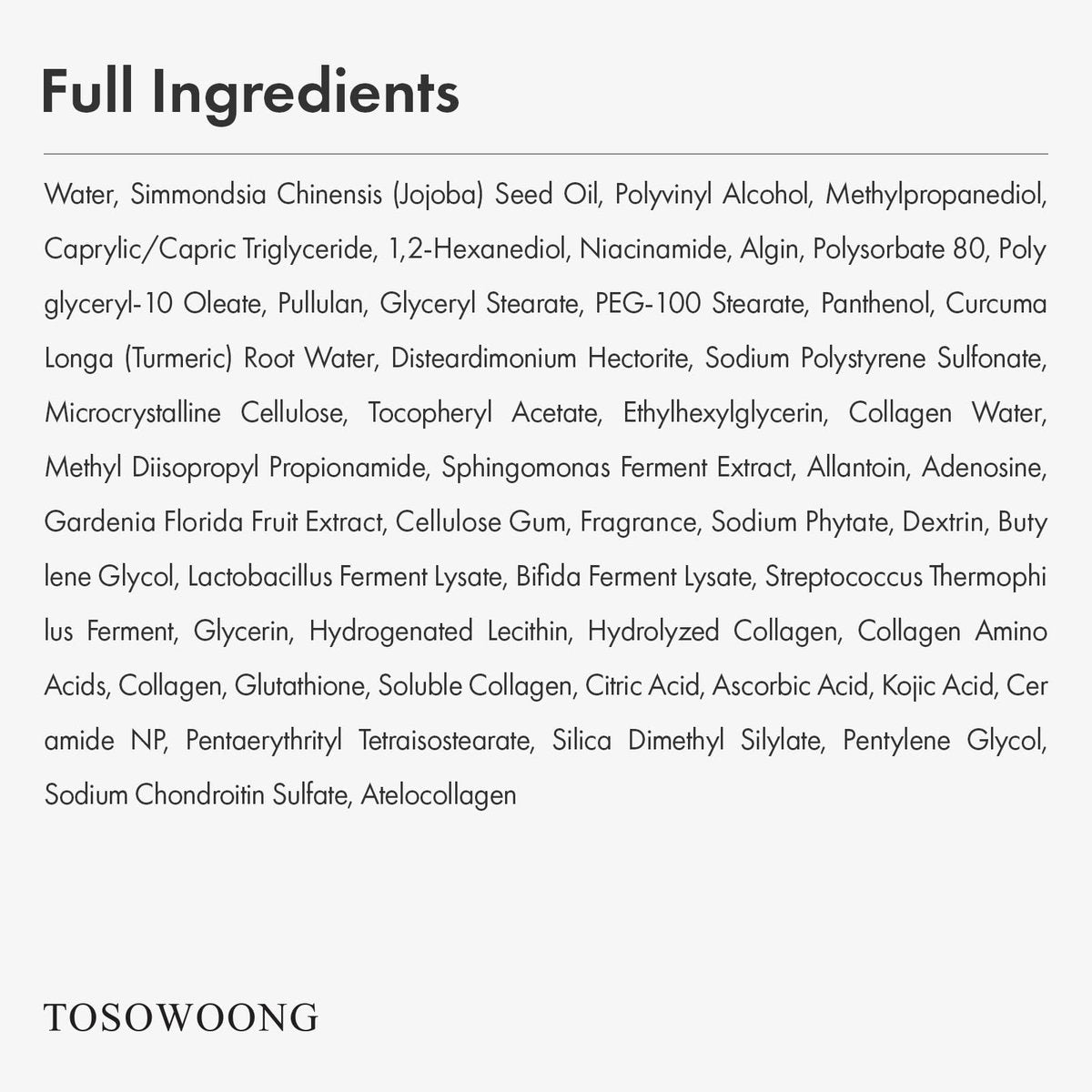 TOSOWOONG Real Kojic Acid Turmeric Fit Dark Spot Wrapping Mask - Vitamin C & Glutathione Peel Off Facial Mask for Even Tone, Elasticity, Hydration, Glass Skin - Korean Skincare, 50ml/1.69 fl. oz. Avelisse