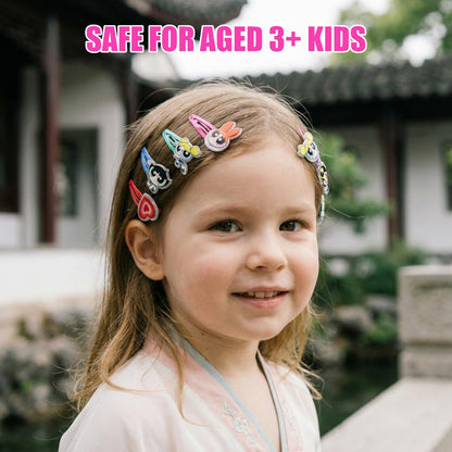 Powerpuff Girls Hair Accessories Set – Hair Clips, Bows, Scrunchies & Hair Ties for Girls | Official Townley Girl Merchandise