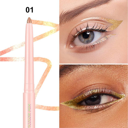 COSASTYA Chameleon Eyeliner Pencil Set 6 Pack - Color Shifting Multichrome Eyeshadow Stick, Metallic Glitter Holographic Gel Eye Liner, Waterproof Long Lasting Smudge Proof Eye Makeup Avelisse