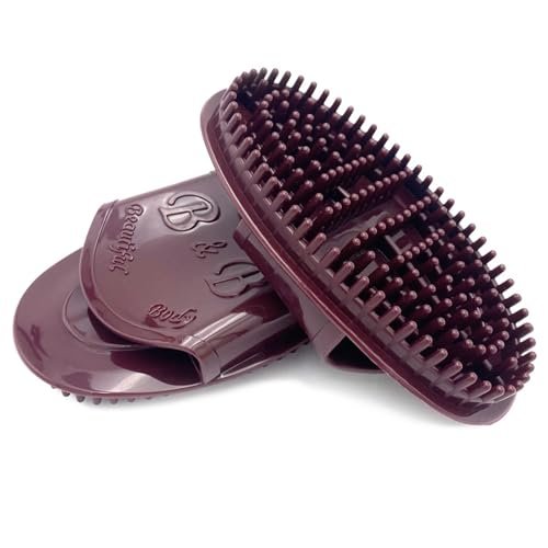 2pcs Meridian Massage Brush Set - Upgraded Professional Full Body & Scalp Acupressure Tool for Head-to-Toe Relaxation, Salon Quality Comb Gift Idea - görsel 2