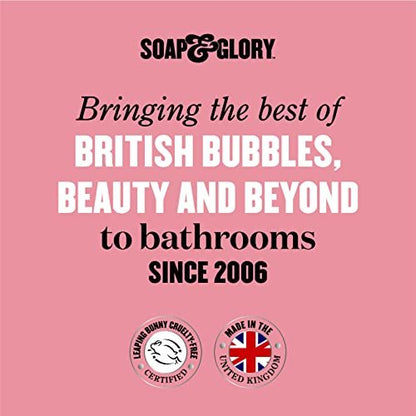 Soap & Glory Call of Fruity Vegan Body Lotion – Moisturizing Body Lotion with Vitamin E, Coconut Oil & Aloe Extracts, Tropical Fruits & Hibiscus Cocoa Butter for Dehydrated Skin (500ml) Avelisse