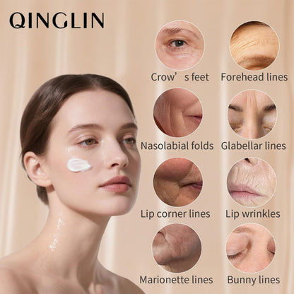 QINGLIN Polypeptide Tightening Anti-Wrinkle Cream – Firming & Hydrating Face Moisturizer for Youthful Skin, 1.76 oz Avelisse