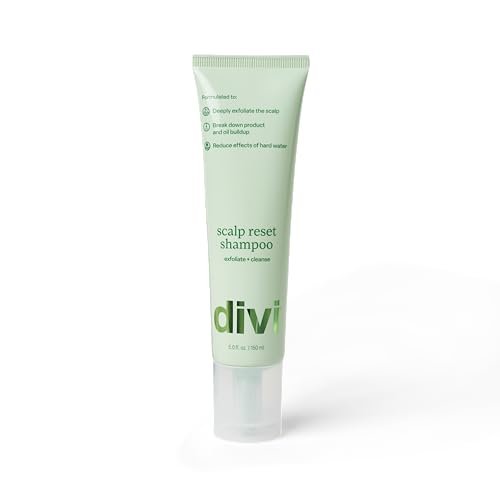Divi Clarifying Scalp Reset Shampoo - Weekly Deep Cleansing Treatment for Product Buildup and Hard Water, 34 Fl Oz Avelisse