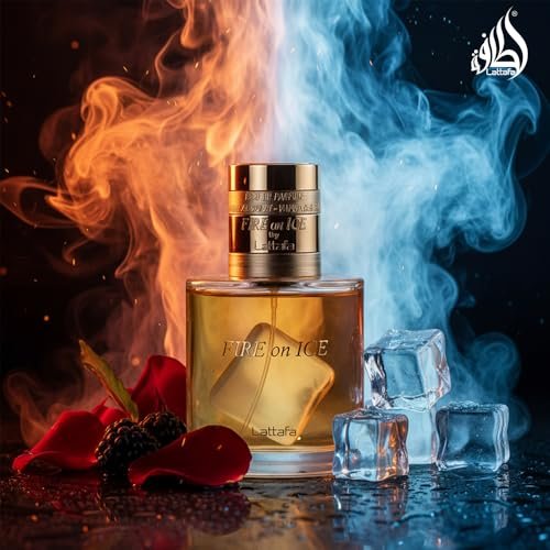 Lattafa Fire On Ice Eau de Parfum – Fruity, Spicy, Woody, Ambery Unisex Fragrance, 110 ml - görsel 12