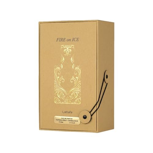 Lattafa Fire On Ice Eau de Parfum – Fruity, Spicy, Woody, Ambery Unisex Fragrance, 110 ml - görsel 4