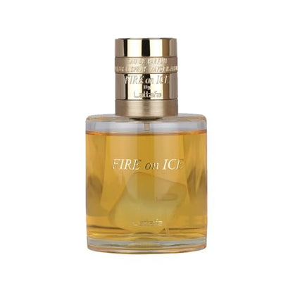 Lattafa Fire On Ice Eau de Parfum – Fruity, Spicy, Woody, Ambery Unisex Fragrance, 110 ml