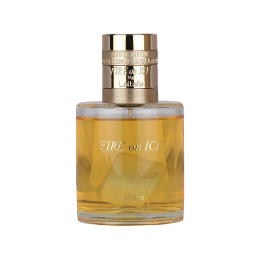 Lattafa Fire On Ice Eau de Parfum – Fruity, Spicy, Woody, Ambery Unisex Fragrance, 110 ml