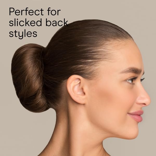 Conair Slick Back Tail Comb Set, 3-Pack with Fine Tooth Tail Comb, Edge Brush, and Smoothing Brush for Teasing, Parting, and Smoothing Sleek Hair Styles, Control Hair Flyaways - görsel 4