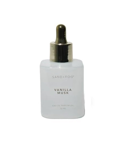 Sand + Fog Vanilla Musk Perfume Eau De Parfum Oil Dropper 1.7 fl oz Avelisse