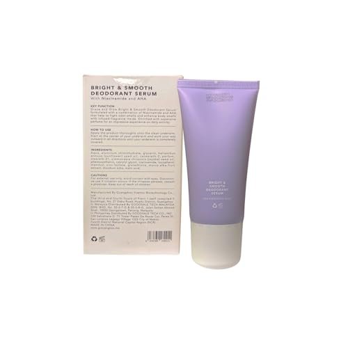 Grace and Glow Bright & Smooth Deodorant Serum with Niacinamide and AHA - 50ml Avelisse