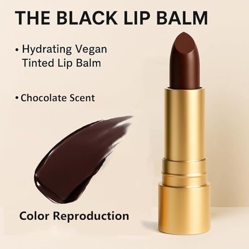 Finding Ferdinand Black Lip Balm – Berry – Convenient Packaging: Slim, sleek tube fits easily in your purse or – Image 6