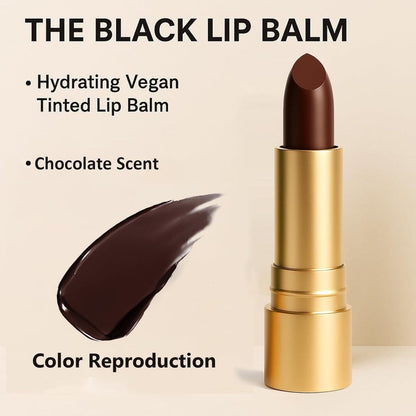 Finding Ferdinand Black Lip Balm – Berry – Clean Beauty: Made without parabens, sulfates, phthalates, or synthetic – Image 5