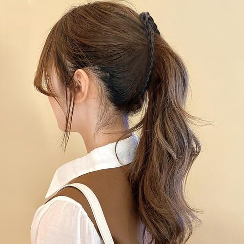 15PCS Banana Hair Clips Set for Women - Large, Small, and Mini Sizes for Thick & Thin Hair - Ponytail & Curly Hair Accessories - 5 Unique Styles - Resin Clips - görsel 12