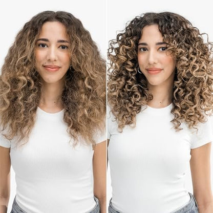 Love Ur Curls Volumizing Foam - Lightweight Mousse for Curly Hair, Volume & Definition, Frizz Control, Soft Hold, Vegan, Silicone-Free, Quick-Drying, 7.3 Fl Oz Avelisse