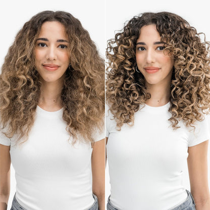 Love Ur Curls Volumizing Foam - Lightweight Mousse for Curly Hair, Volume & Definition, Frizz Control, Soft Hold, Vegan, Silicone-Free, Quick-Drying, 7.3 Fl Oz Avelisse