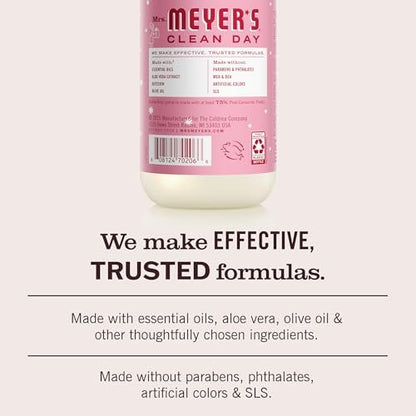 Mrs. MEYER'S Clean Day Liquid Hand Soap, Peppermint, 12.5 oz (Pack of 3) Avelisse