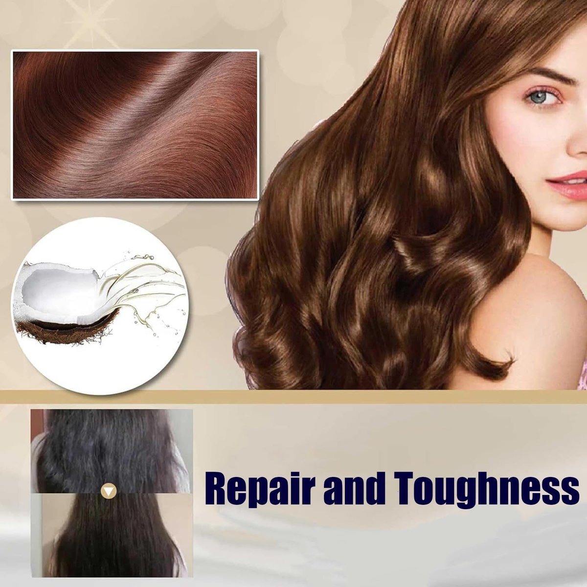URCOOLEST Magical Hair Mask - Collagen Infused Deep Conditioning Treatment for Softness, Hydration & Shine, 200ml Avelisse