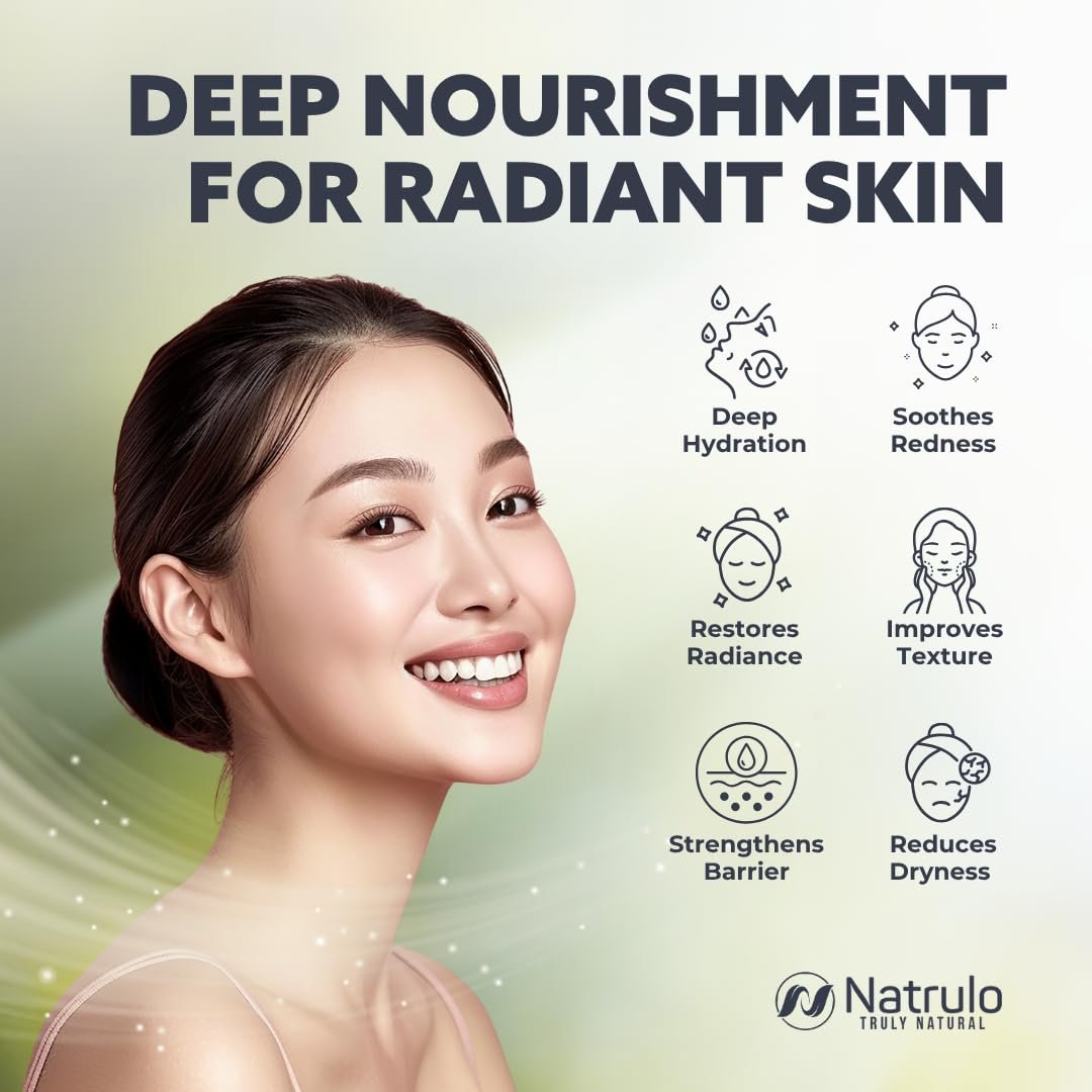 Natrulo Beef Tallow for Skin – All-Natural Grass-Fed Tallow Face Serum – Anti-Aging Facial Moisturizer for Wrinkles, Hydration & Collagen Boost – Reduce Fine Lines & Supports Firm, Youthful Glowing Complexion - görsel 7