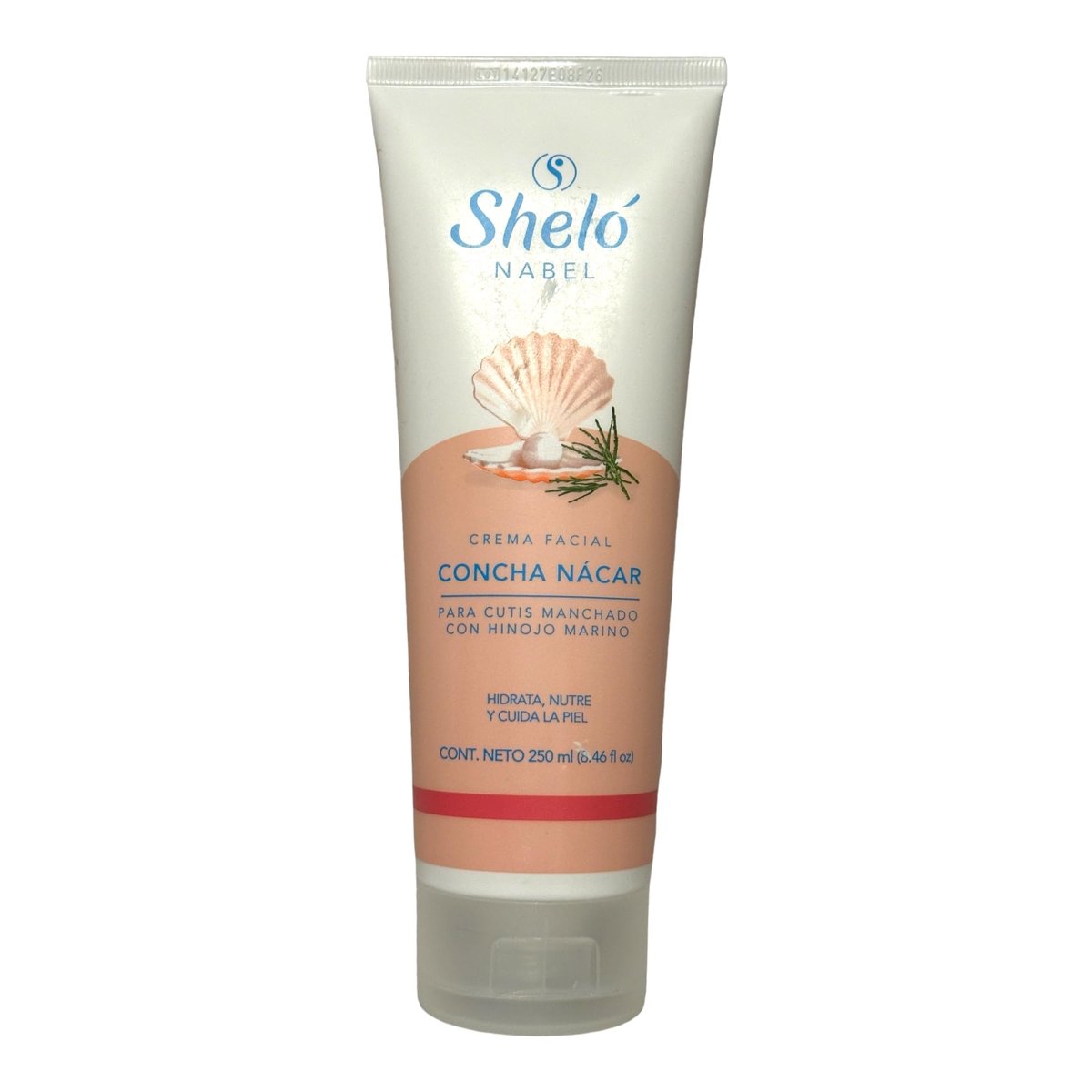 Shelo Nabel Mother of Pearl Shell Facial Cream with Marine Seaweed for Blemished Skin, 8.46 fl oz - görsel 1