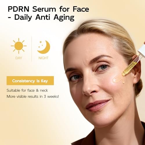 YouthVibe 0.5% PDRN Serum for Face – Anti-Aging Salmon DNA Serum with Hyaluronic Acid, Niacinamide & Squalane, Firming & Hydrating, Helps Smooth Fine Lines & Wrinkles, 30mL Avelisse