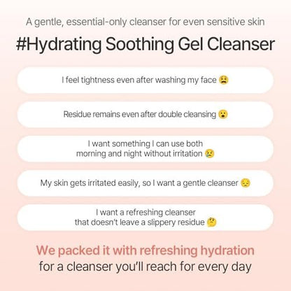 mixsoon PDRN Collagen Gel Cleanser – Deep Pore Cleansing, Lightweight Daily Gel Cleanser for All Skin Types, 100ml / 3.38 fl.oz. Avelisse