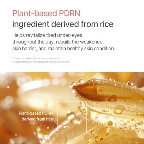 mixsoon PDRN Collagen Eye Serum – Revived Under Eye Serum with Gentle, Smooth Formula for Sensitive Skin, 20ml / 0.68 fl.oz. Korean Glass Skin Care Avelisse