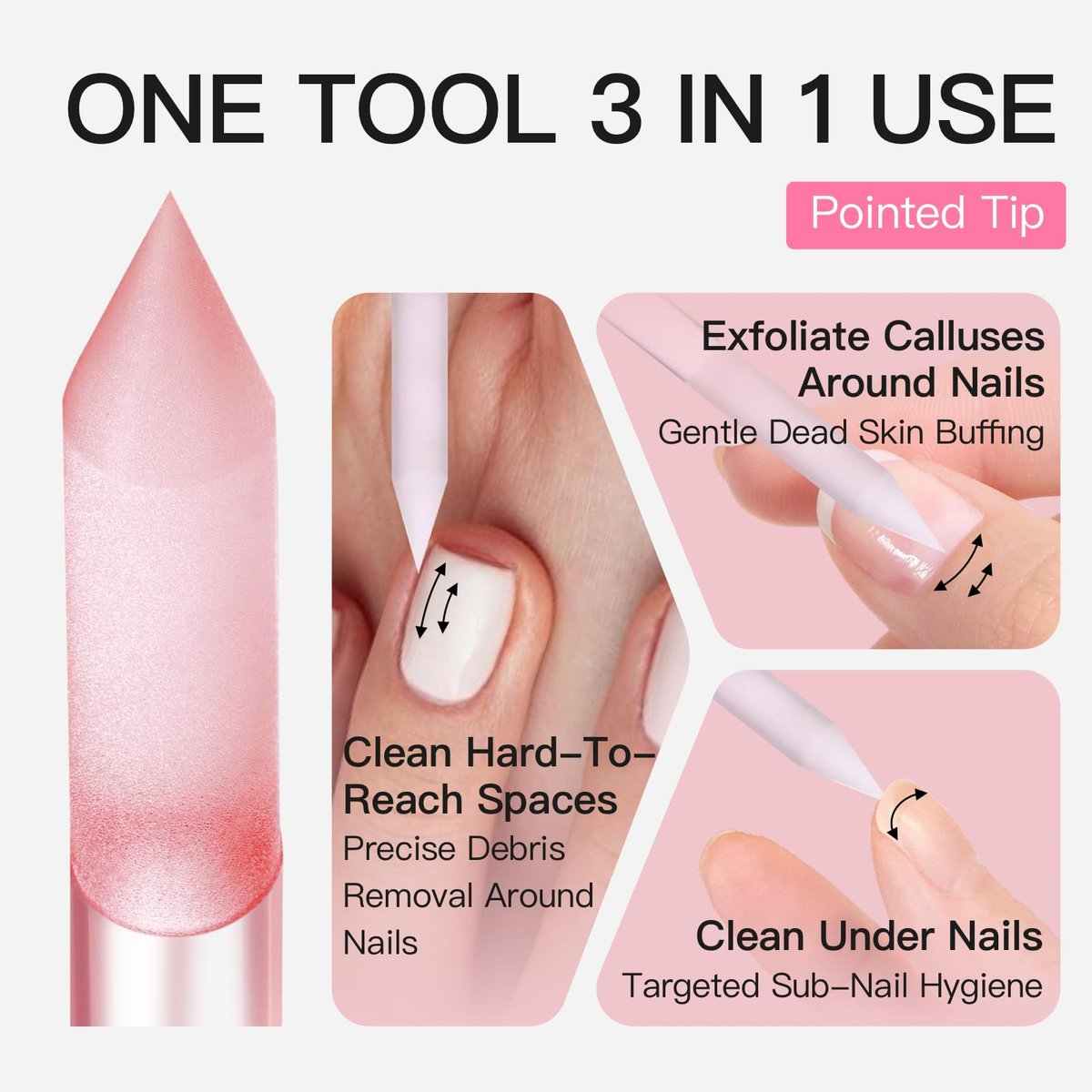 Curvlife 10g Semi Solid Nail Glue Gel & 20ml Pinpoint Nail Glue Remover Kit for Press On Nails with Cuticle Pusher & Czech Glass File Avelisse