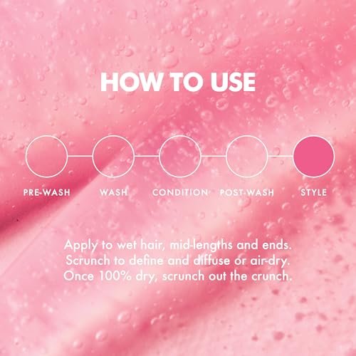 Umberto Giannini Curl Jelly Scrunching Jelly - Limited Edition Vanilla, Vegan & Cruelty Free Frizz Control Hair Gel for Curly or Wavy Hair (6.7 Fl Oz) Avelisse