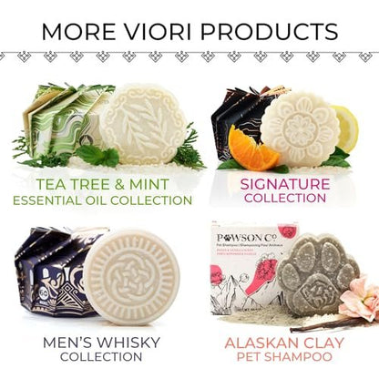 Viori Coconut Advanced Repair Shampoo & Conditioner Bar Set – Longsheng Rice Water & Jojoba Esters – Sulfate-Free, Eco-Friendly Travel Bars for Dry or Damaged Hair Avelisse