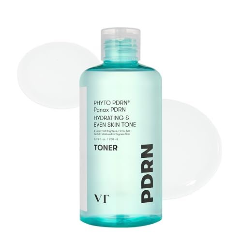 VT COSMETICS PDRN Toner – Hydrating Facial Toner with 50,000ppm Vegan PDRN, Korean Wild Ginseng, Niacinamide & Panthenol – Lightweight, Fragrance-Free, Skin Soothing – 8.45 fl. oz. - görsel 2