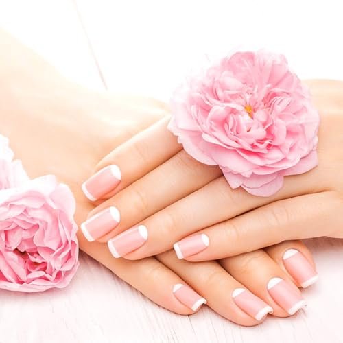 2350Pcs French Tip Nail Stickers - 60 Sheets Black French Manicure Strips Guide Stencils for DIY Nail Art Avelisse