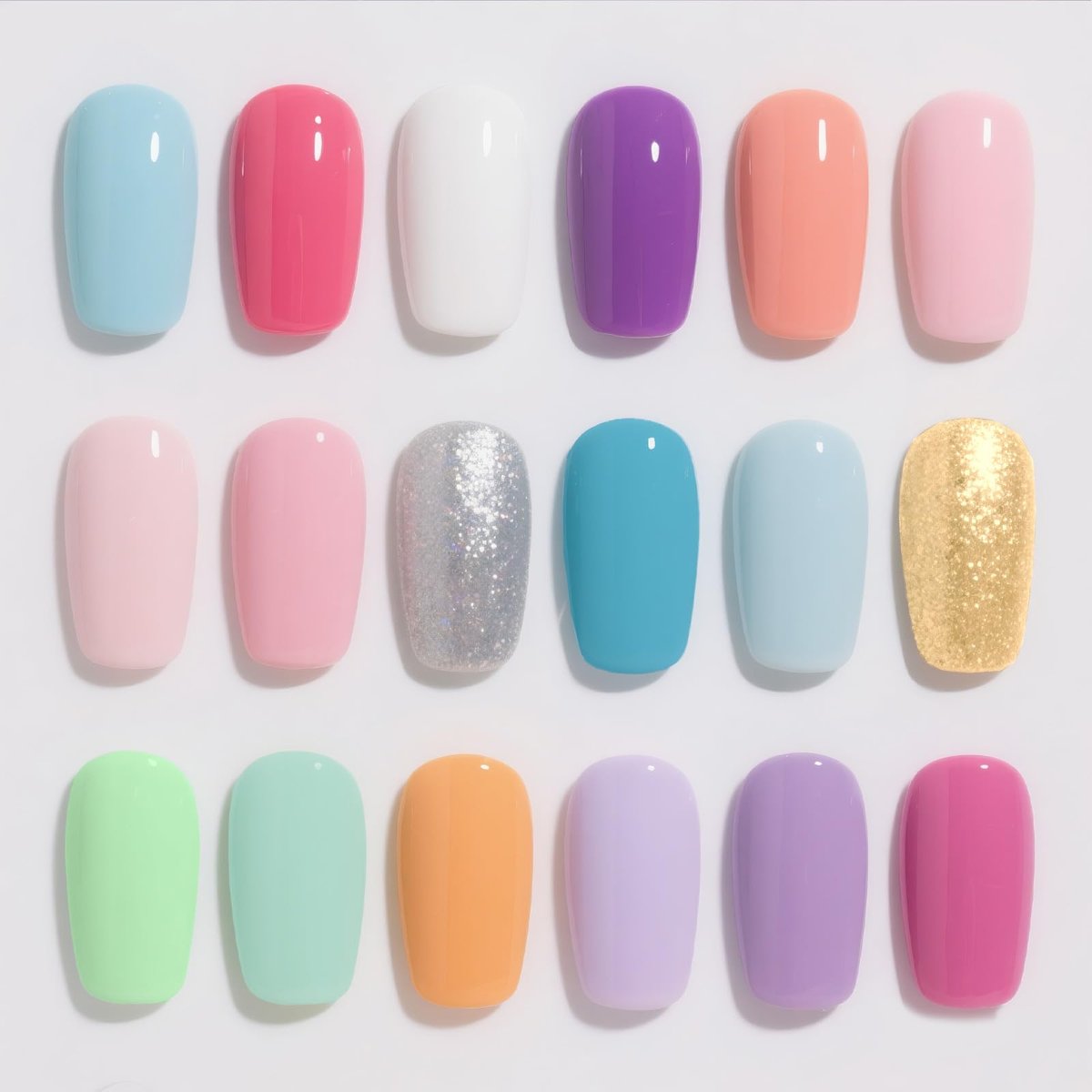Disney Pixar Toy Story 18-Pack Nail Polish Set - Water-Based Peelable Nail Polish for Kids - Glittery, Shimmery & Opaque Colors by Townley Girl - görsel 13
