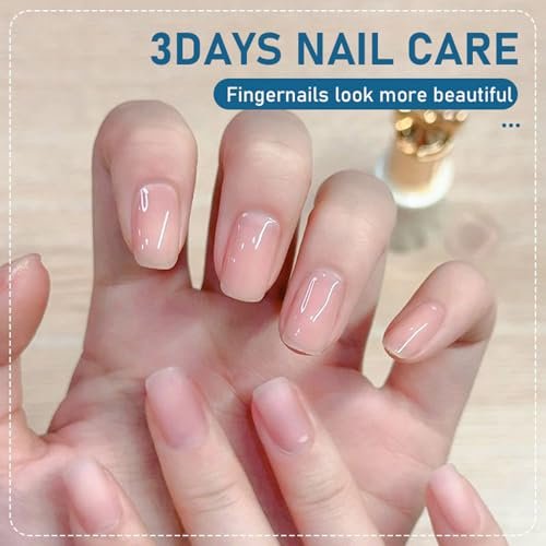 Nail Strengthener Polish with Keratin – Clear Treatment for Thin, Weak & Damaged Nails | Deep Moisturizer & Smoother for Strength and Flexibility - görsel 12