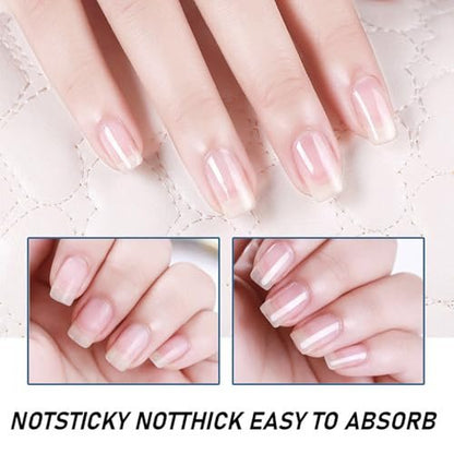 Nail Strengthener Polish with Keratin – Clear Treatment for Thin, Weak & Damaged Nails | Deep Moisturizer & Smoother for Strength and Flexibility