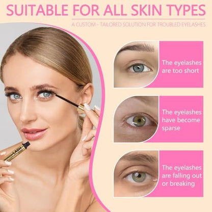 Glamosoar Lash Serum – Eyelash Growth Serum for Fuller, Longer, Stronger Lashes (4ml) Avelisse