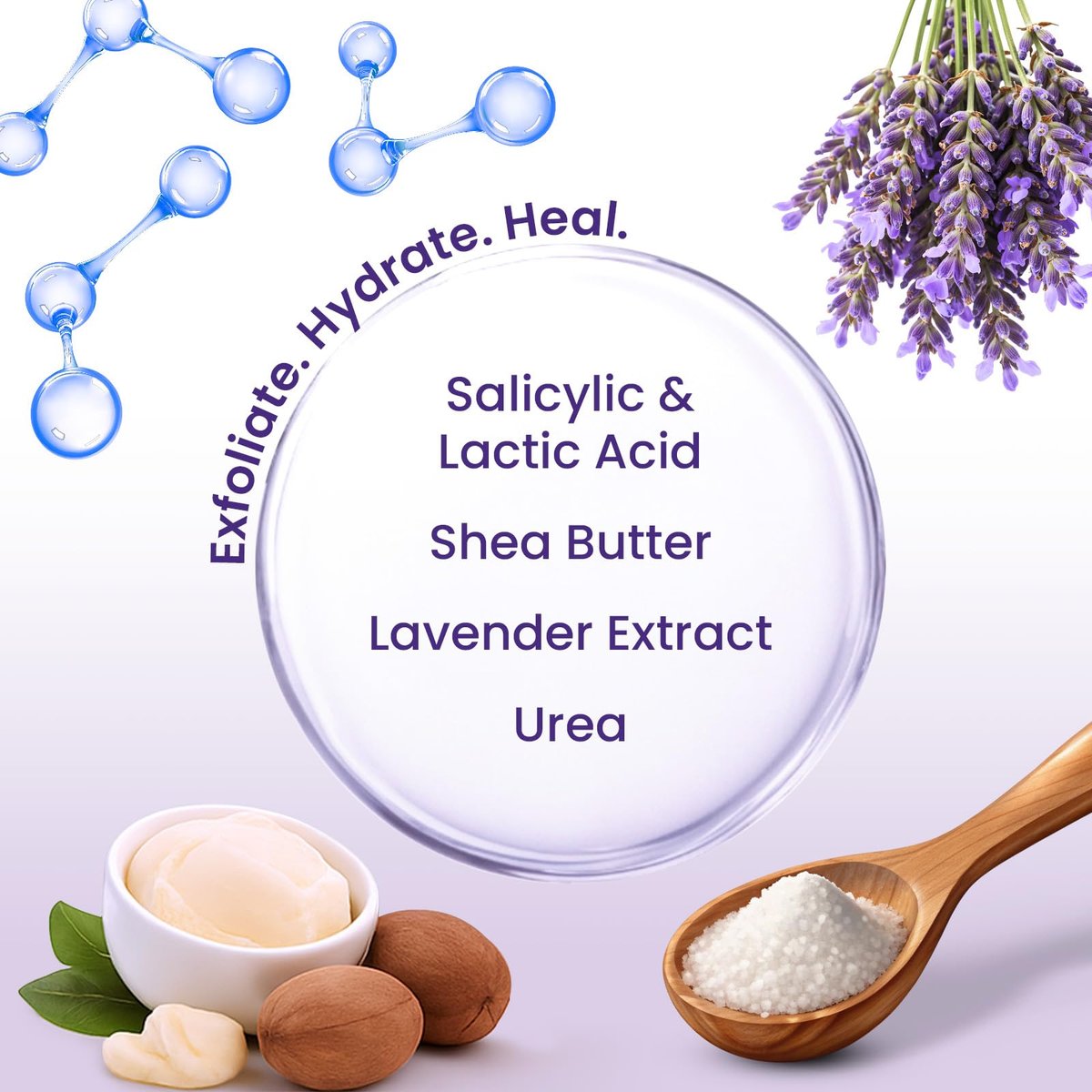 BLOOMORA Foot Peeling Mask (6 Pairs) - Exfoliating Foot Mask for Dry Cracked Feet with Lavender & Shea Butter, Dead Skin & Callus Remover for Women & Men, One Size Fits Most - görsel 6