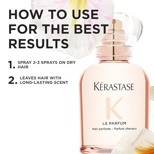 Kérastase Gloss Absolu Le Parfum - Citrus & Floral Scented On-the-Go Hair Perfume, For Softer Hair, 1.7 oz Avelisse